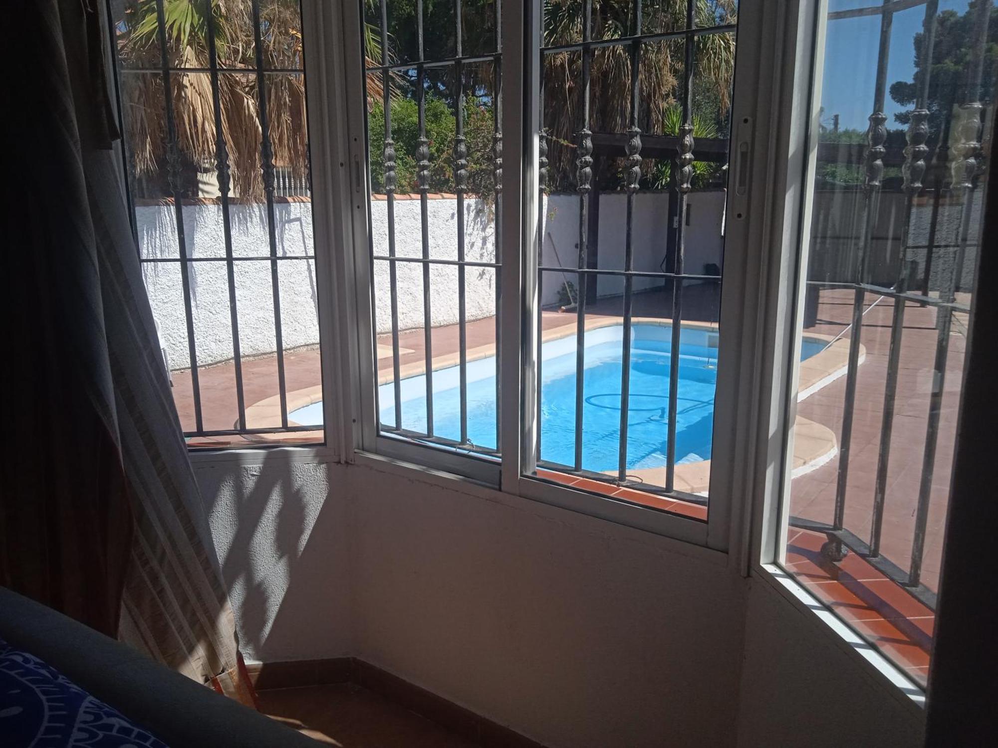 Agradable Chalet Con Piscina Para Escapadas. Chiclana de la Frontera Exteriör bild