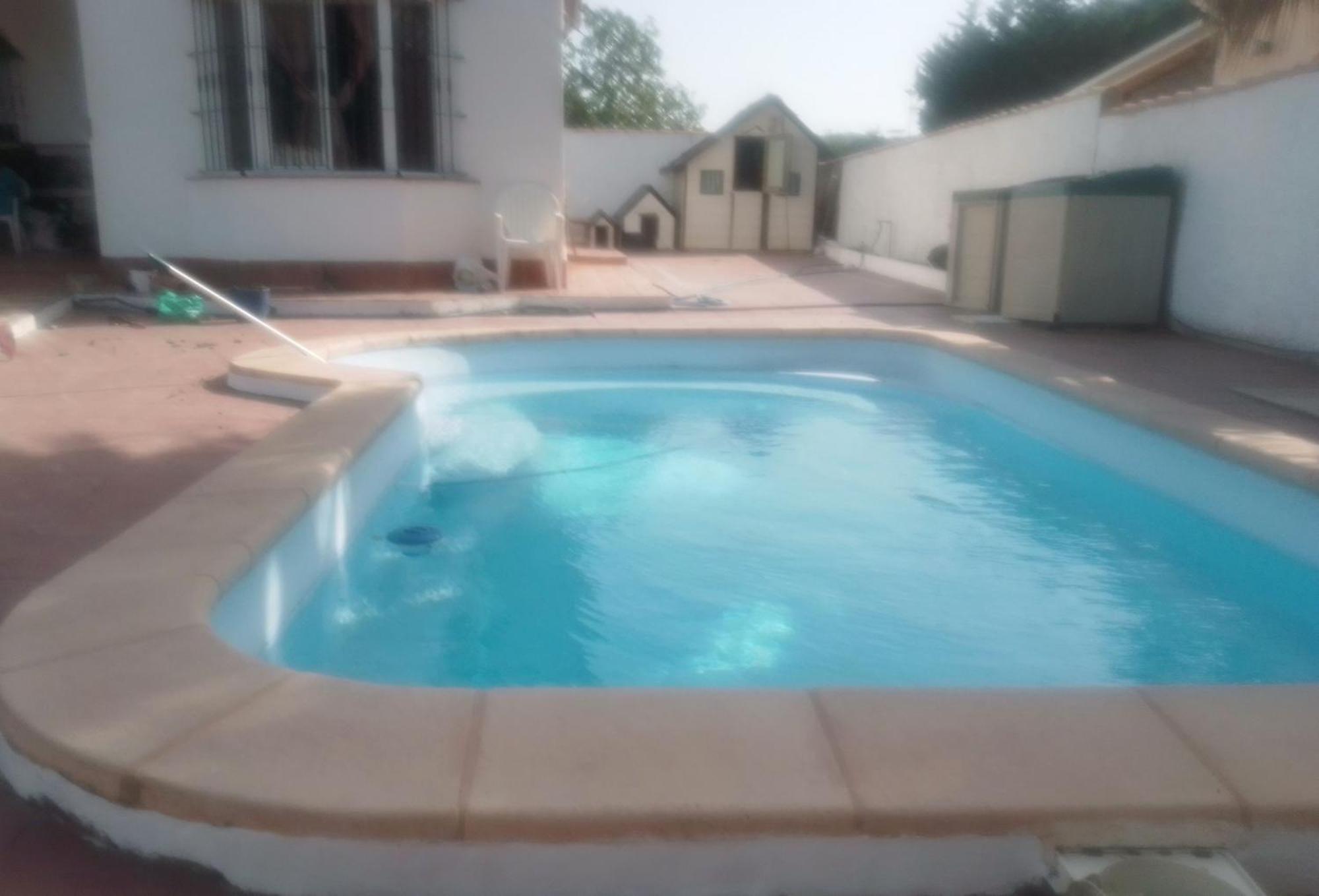 Agradable Chalet Con Piscina Para Escapadas. Chiclana de la Frontera Exteriör bild